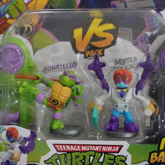 Legends of Akedo Teenage Mutant Ninja Turtles Mini Battling Warriors Pack - Picture 2 of 3